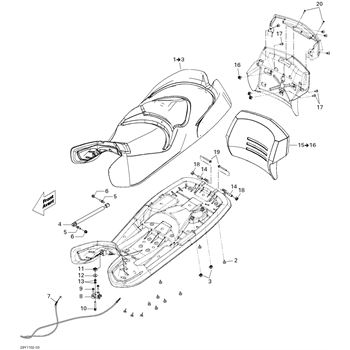 Replacement OEM Parts for 2011 Can Am SPYDER RT LTD