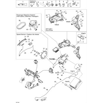 706202361 Can-Am Speed Sensor - Adept Powersports