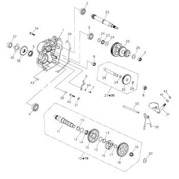 A23211179001 Can-Am Intermediate Shaft Assembly - Adept Powersports