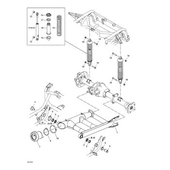 706000011 Can-Am Swing Arm Bellows - Adept Powersports