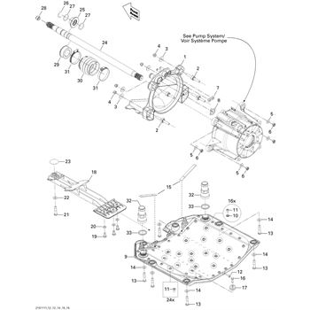 271001860 Sea-Doo Riding Plate Assembly. - AdeptPowersports