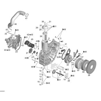 03- Pto Cover And Magneto replacement parts for 2005 Sea Doo RXP