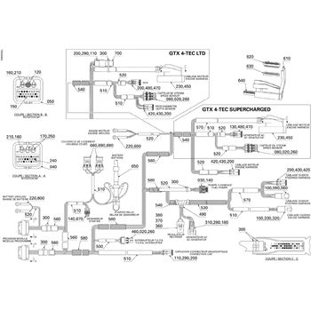 完売 Sea-Doo 278001788 Powersports Adept - Harness Wiring - 水上オートバイ用