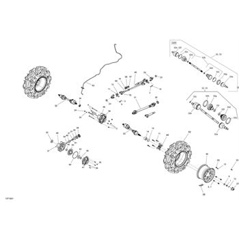 CAN-AM NEEDLE BEARING 705502058
