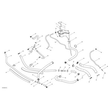 Sea-Doo 293710131 - T-Fitting. Except Package Ltd - Adept