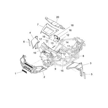 Replacement OEM Parts for 2017 Polaris RANGER 1000 DIESEL CREW (R14)