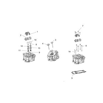 1205960 Polaris ASM-CAMSHAFT,2V - Adept Powersports