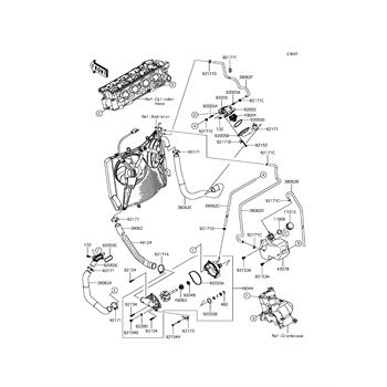 その他 saki Amazon | ウォーターポンプシールキット ZX-6R 9R 10R 12R
