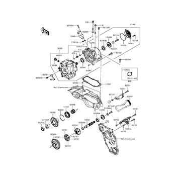 【シカンページ】 Kawasaki 11061 - 0959 - Gasket, Tensioner - Adept Powersports