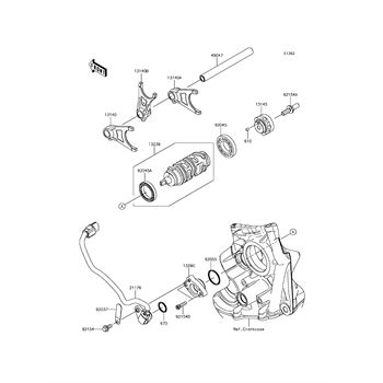 Throttle replacement parts for 2017 Kawasaki Ninja ZX-10R