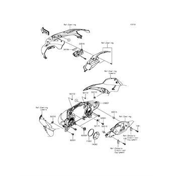 オーダー作品 Motorcycle License Plate Light TailLight Brake Indicator