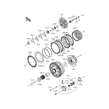 Kawasaki 13116-0022 - Rod-Push - Adept Powersports