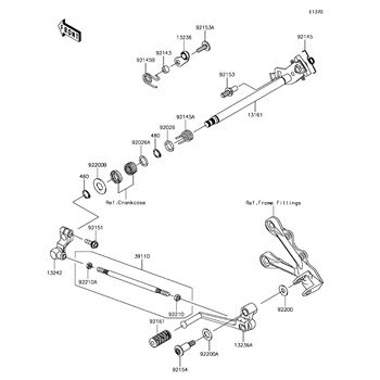 Kawasaki 92154-4342 - Bolt, Socket, 8X37 - Adept Powersports