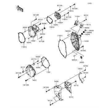 Gear Change Drum / Shift Fork(S) replacement parts for 2017