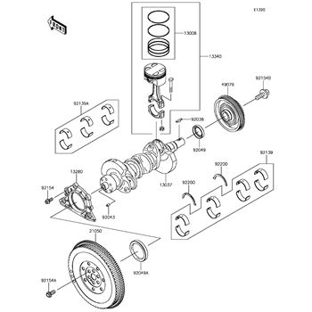 Kawasaki 92038-0005 - Key - Adept Powersports