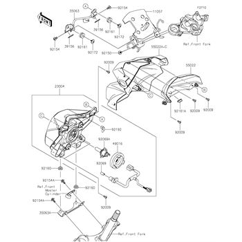 Lamp様 Fit For Kawasaki Ninja ZX25R 2021-2025 Headlight Assembly